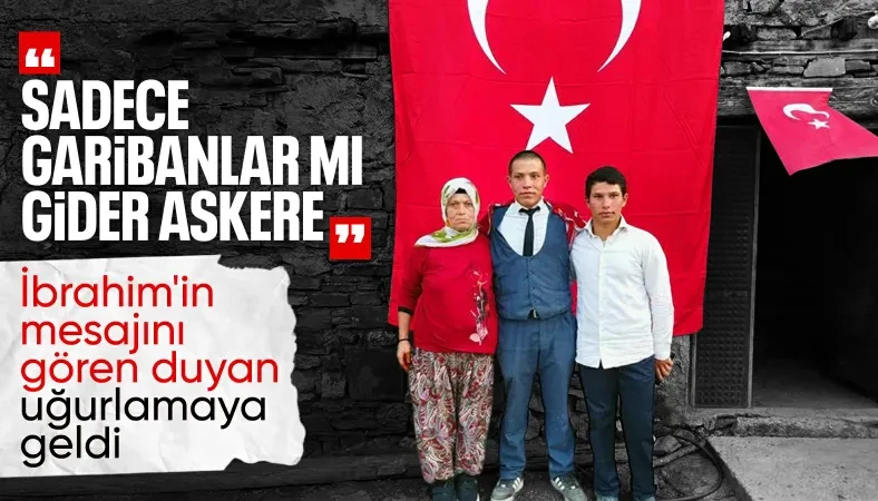 "Sadece garibanlar mı gider askere"