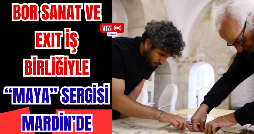 Mardin'de 4 ay boyunca açık olacak Serginin hazırlıkları devam ediyor!