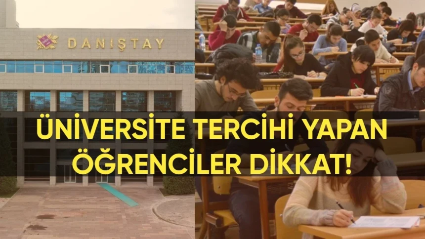 Danıştay'dan hukuk barajına durdurma kararı