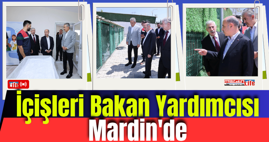 İçişleri Bakan Yardımcısı Mardin'de