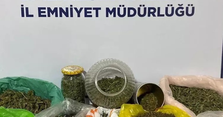 Balıkesir'de uyuşturucu operasyonu: 2 gözaltı