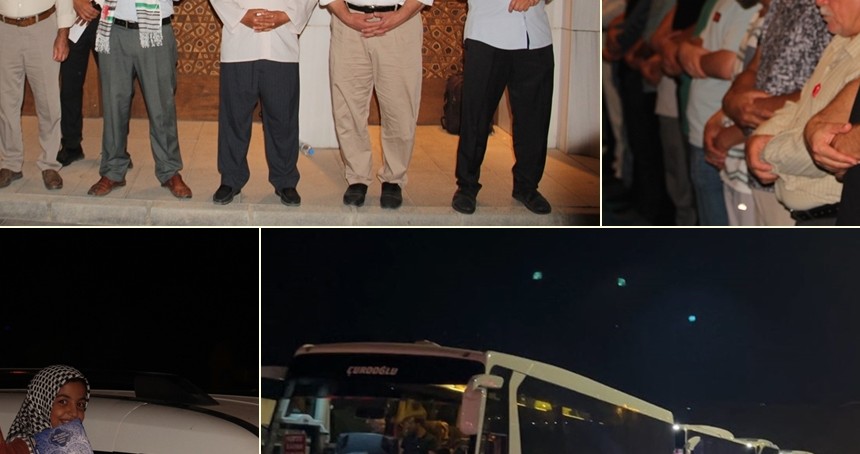 Batman'dan "Anadolu'dan Meclis'e, Meclis'ten Gazze'ye İnsani Koridor" yürüyüşüne destek
