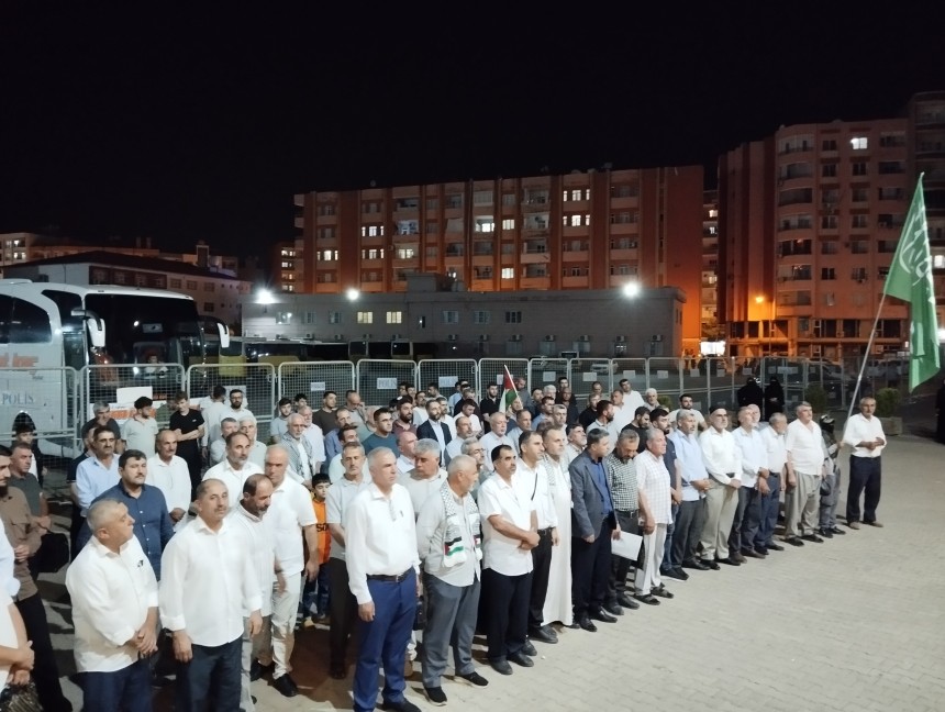 Mardin'den ‘Gazze’ye İnsani Koridor’ yürüyüşüne katılım desteği