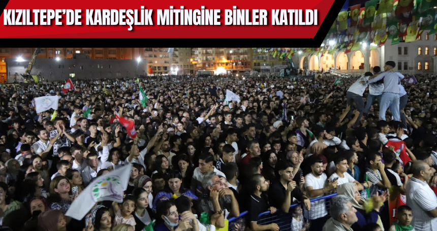 DEM Parti'den Kızıltepe'de kardeşlik şöleni