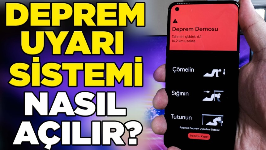 Deprem uyarı sistemi nasıl çalışır, nasıl aktif edilir?
