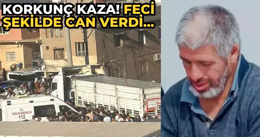 Mardin'de korkunç kaza! Feci şekilde can verdi...