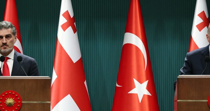 Erdoğan: Türkiye ve Gürcistan olarak bölgemizde omuz omuza hareket etmeye devam edeceğiz