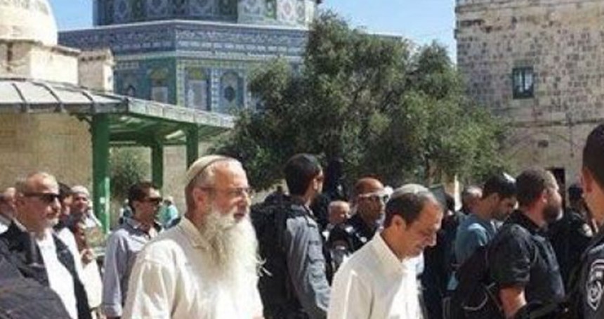 Sessizlik siyonist Yahudileri cesaretlendiriyor: Mescid-i Aksa'ya bir kez daha baskın