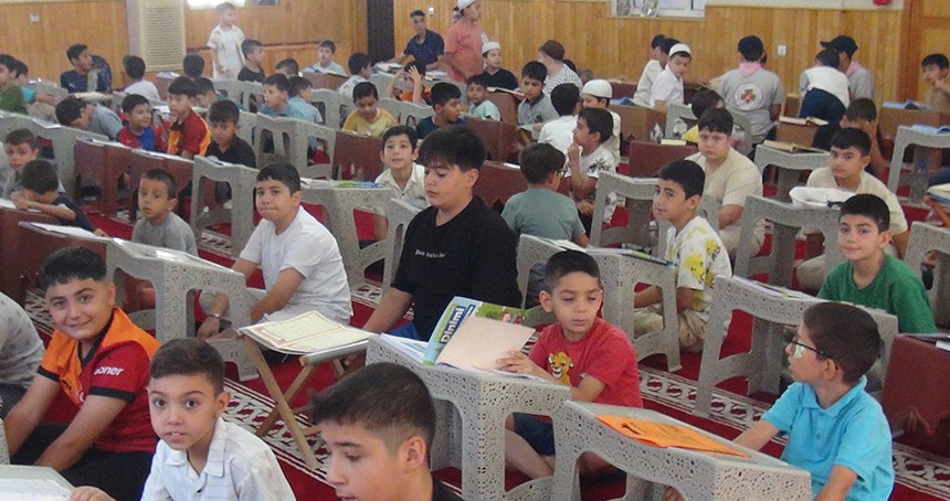 Yaz Kur’an kurslarında son hafta heyecanı
