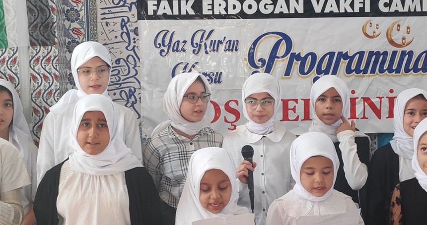 Yaz Kur'an kursu öğrencileri: Gelecek yılı sabırsızlıkla bekliyoruz