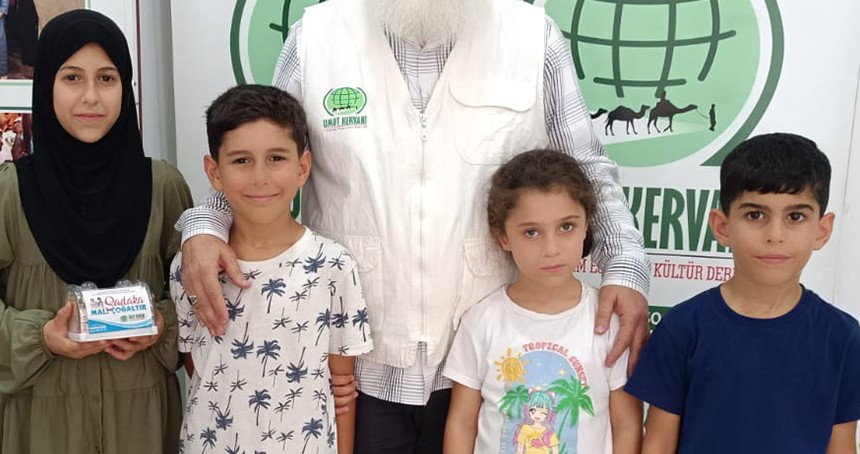 Batmanlı minik yüreklerden Gazze'ye anlamlı destek