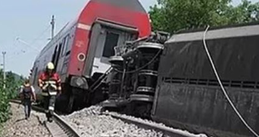 Danimarka'da tren kazası: 1 ölü, çok sayıda yaralı 