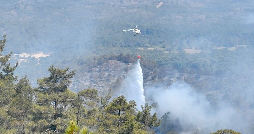 Hatay'daki orman yangını kontrol altına alındı