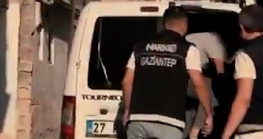Gaziantep'te uyuşturucu operasyonu: 11 gözaltı