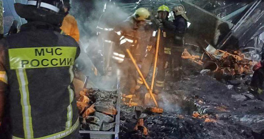 Rusya'da fabrikada patlama: 11 ölü, 130 yaralı