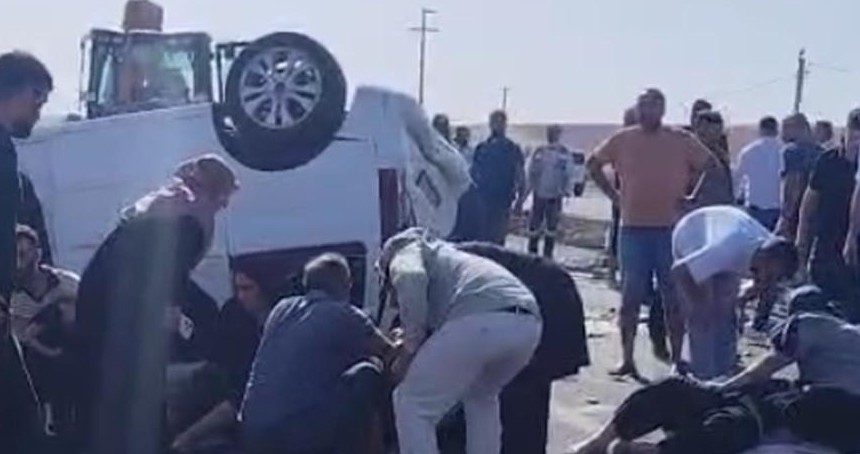 Batman-Beşiri yolunda feci kaza: 4'ü çocuk 7 kişi yaralandı