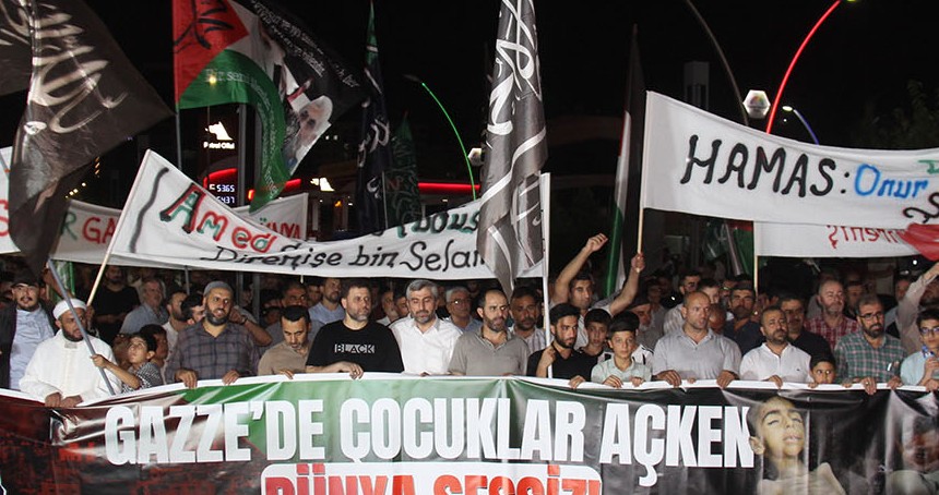 Diyarbakır'dan Gazze'ye selam: Zulmü durdurmak için birlik zamanı