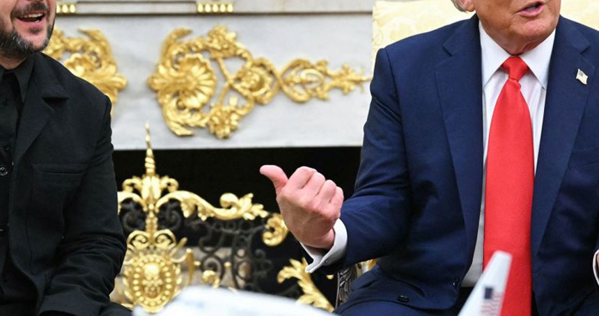 Beyaz Saray'da Trump ile Zelenski bir araya geldi