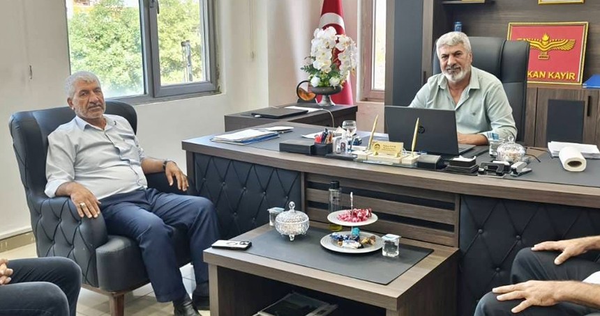 HÜDA PAR İdil İlçe Başkanı Narçın, ilçenin sorunlarını belediye yetkilileriyle paylaştı