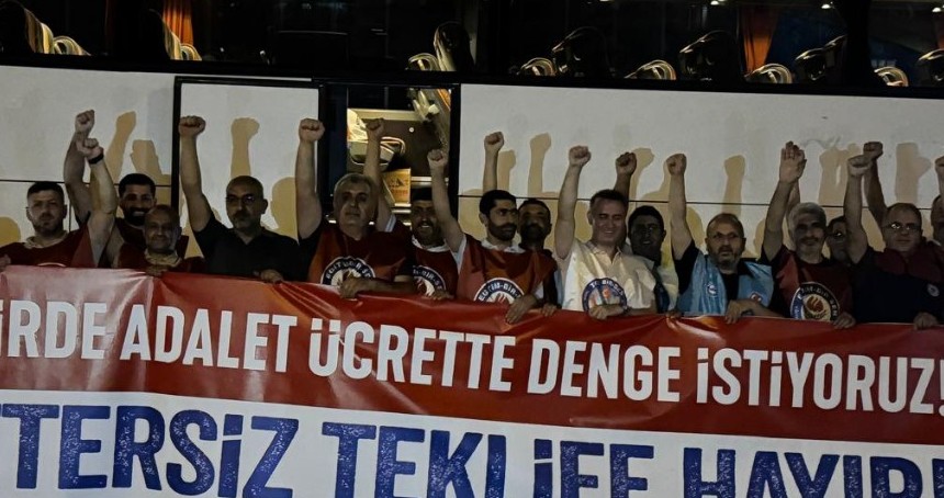 Mardin Memur-Sen üyeleri Ankara’daki eylem için yola çıktı