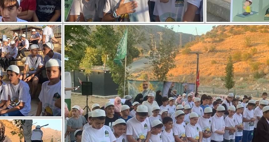 Sason'da "Hayat Namazla Güzeldir" programı coşkuyla gerçekleşti