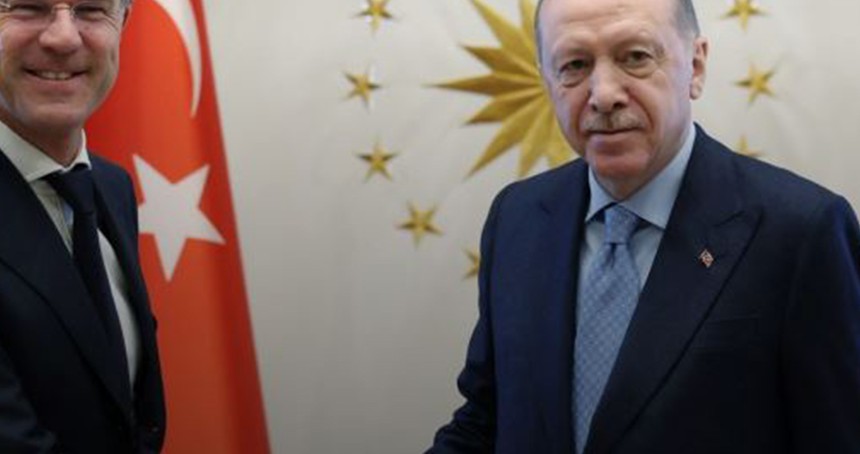 Cumhurbaşkanı Erdoğan Mark Rutte ile görüştü