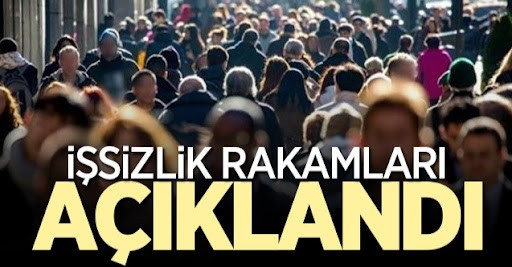 İşsizlik rakamları açıklandı!
