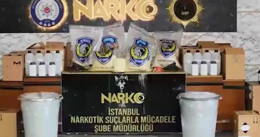 İstanbul'da uyuşturucu operasyonu: 512 kg uyuşturucu madde ele geçirildi