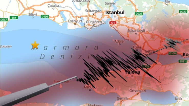 İstanbul'da korkutan deprem! Çevre illerde de hissedildi