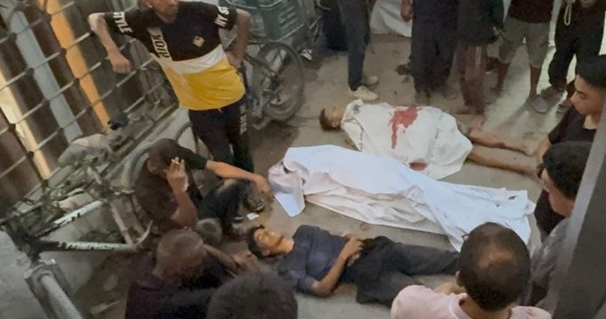 Şafak vaktinden bu yana Gazze Şeridi'nde 81 şehit verildi