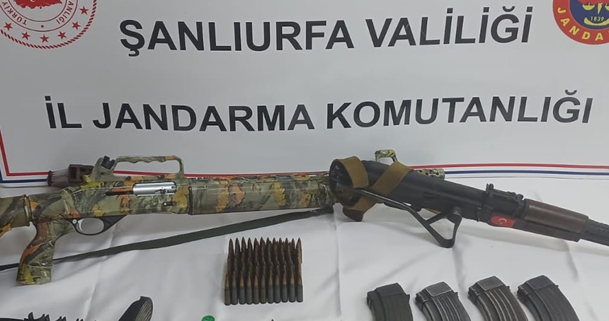 Şanlıurfa’da ruhsatsız silah operasyonu: 7 gözaltı