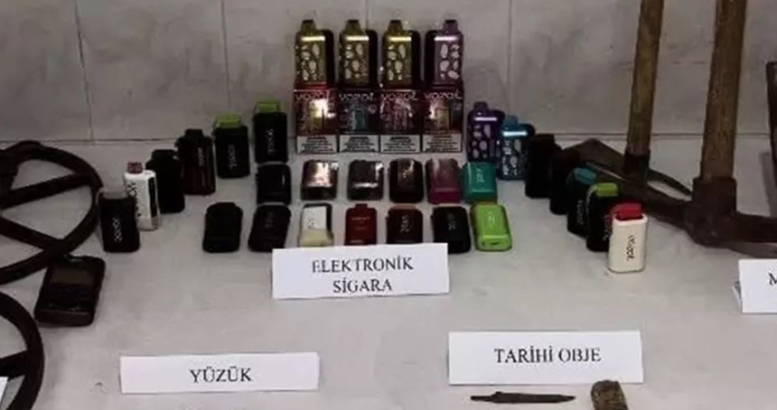 Sinop'ta tarihi eser operasyonu: 1 gözaltı