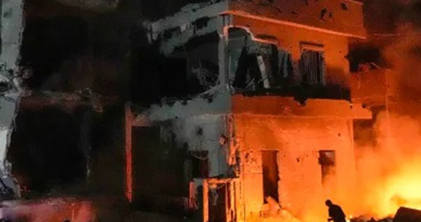 Siyonist işgalciler Lübnan'a hava saldırısı düzenledi: 4 yaralı