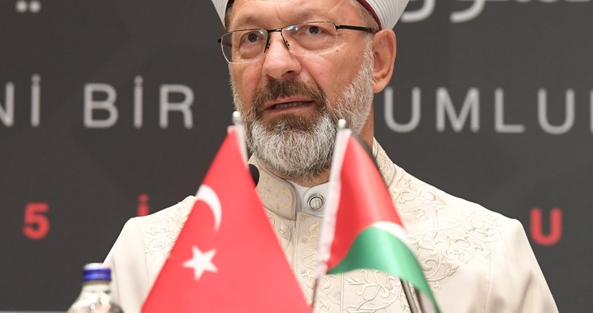 Diyanet İşleri Başkanı Erbaş: Gazze müminler için iman ve izzet meselesidir