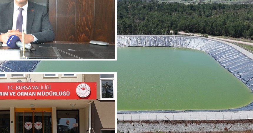 Bursa Tarım ve Orman İl Müdürü Acar: Çiftçiler sulama alışkanlıklarını değiştirmeli