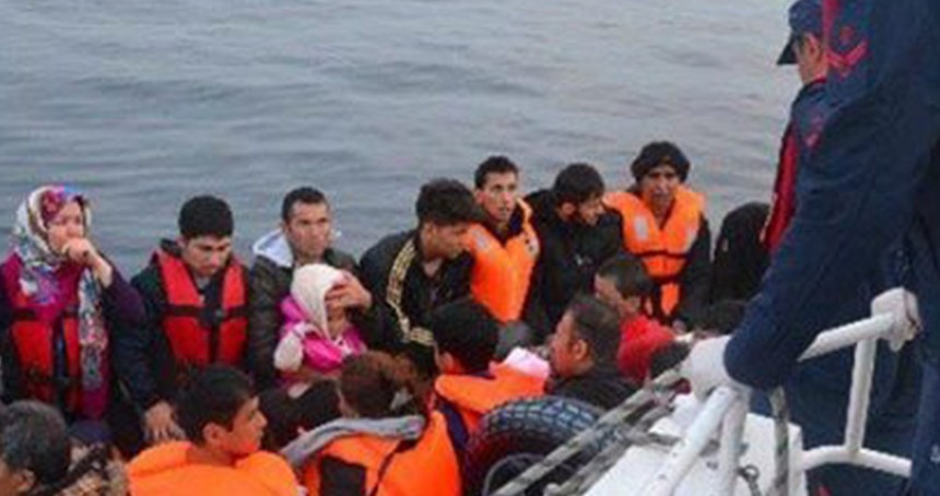 Çanakkale'de 19 düzensiz göçmen yakalandı