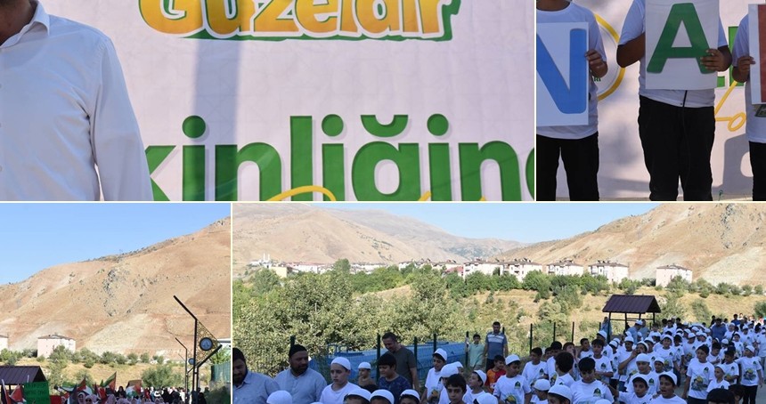 "Hayat Namazla Güzeldir" etkinliğinde Gazze’ye destek yürüyüşü