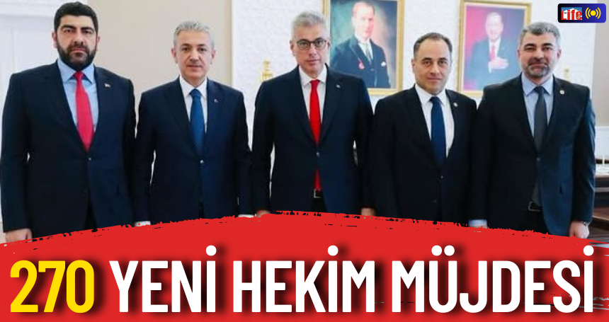 Mardin’e 270 Yeni Hekim müjdesi