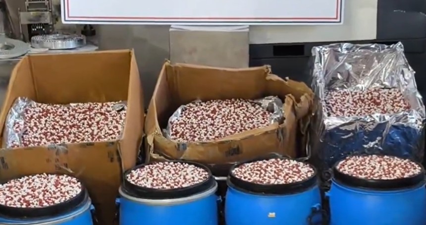 Son 3 günde, 2 milyon 350 bin uyuşturucu hap ele geçirildi