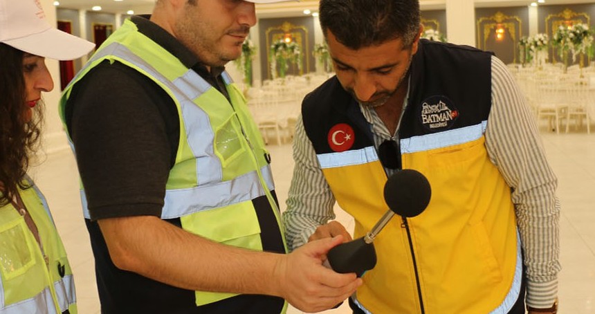 Batman'da gürültü denetimleri başladı
