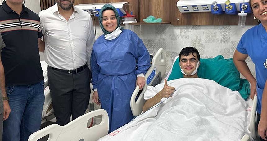 Batman'da ilk kez çene kırığı ameliyatı yapıldı