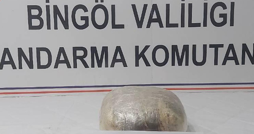 Bingöl’de 1 kilo 254 gram esrar ele geçirildi
