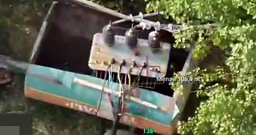 Mardin'de su tankerine gizlenen kaçak trafo tespit edildi