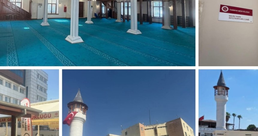 Tarsus’ta Melik Tahir Camii yeniden ibadete açılıyor