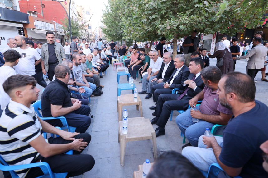 Vali Akkoyun, Kızıltepe ilçesinde ziyaretlerde bulundu
