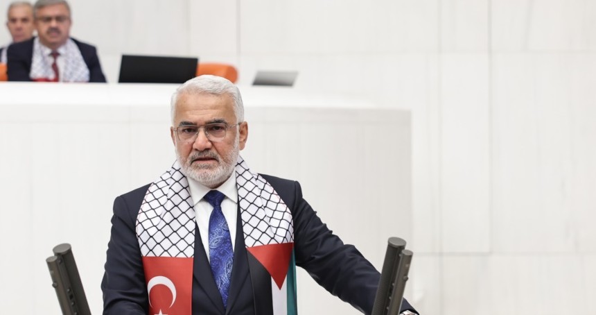 Yapıcıoğlu: Siyonist terör örgütünün saldırıları sadece masum Filistinlilere yönelik değil, tüm insani değerlere yöneliktir