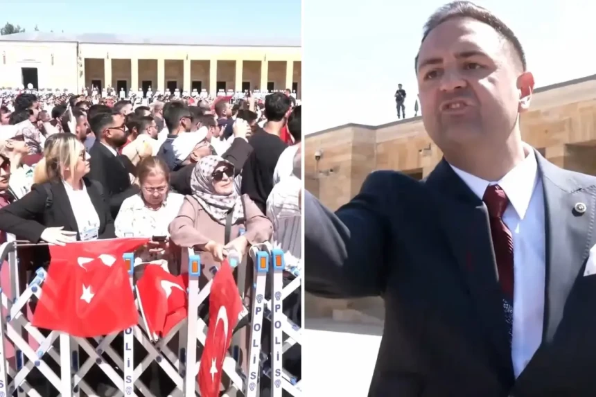 Anıtkabir'de atılan slogan CHP'li vekili küplere bindirdi: Her sene her sene bu ayıp olur mu?