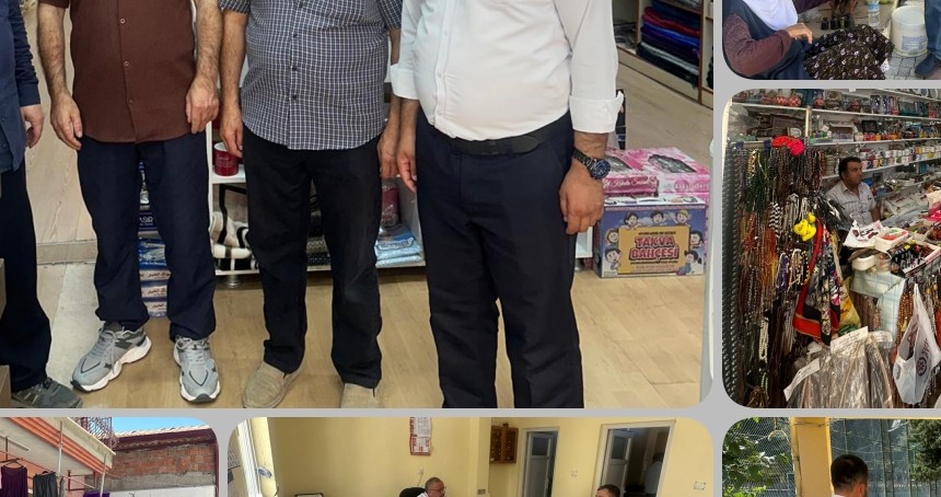 HÜDA PAR Isparta İl Başkanı Demir, Barla'da çeşitli ziyaretlerde bulundu