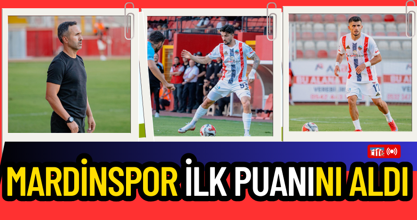 Mardin 1969 Spor ilk puanını aldı