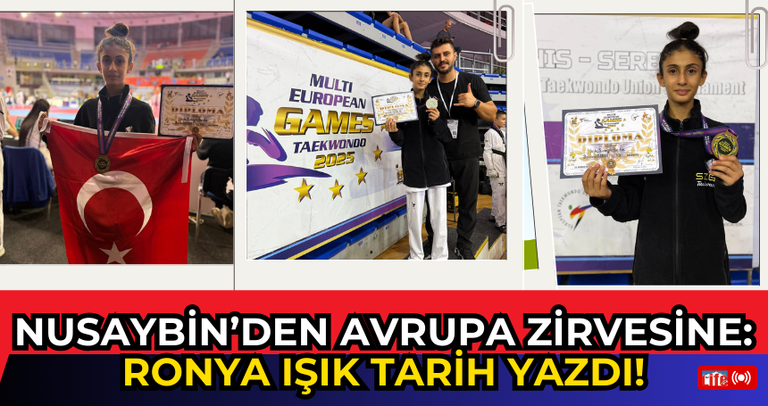 Nusaybin’den Avrupa Zirvesine: Ronya Işık Tarih Yazdı!
